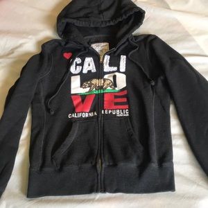 Summer ready Cali Love full zip hoodie